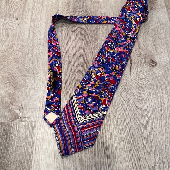 Missoni 100% Silk Multi Colored Tie - Picture 2 of 4